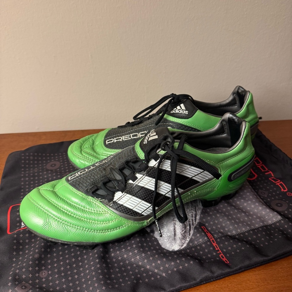 Adidas Predator X TRX FG Green Soccer Cleats, men’s size 10.5 (G44671) - RARE